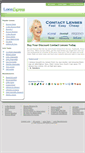 Mobile Screenshot of contactlensesexpress.com
